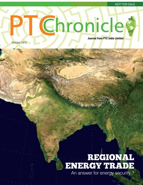 PTChronicle - October 2012 - PTC India Limited