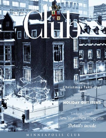 December - Minneapolis Club