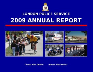 2009 ANNUAL REPORT - London Police Service