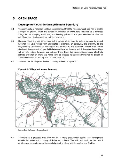 Rolleston-on-Dove NP - Submission Version