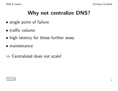 DNS and Iodine