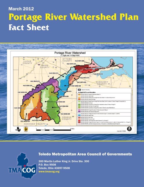 Portage River Watershed Plan - Toledo Metropolitan Area Council of ...