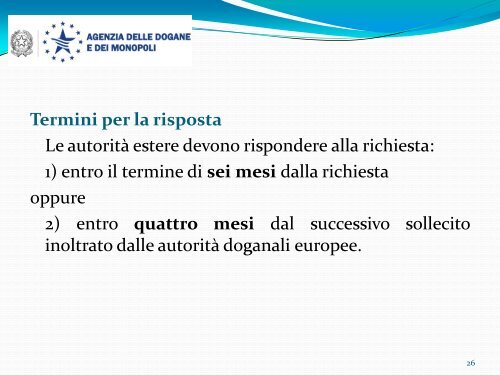 La cooperazione amministrativa in materia di origine