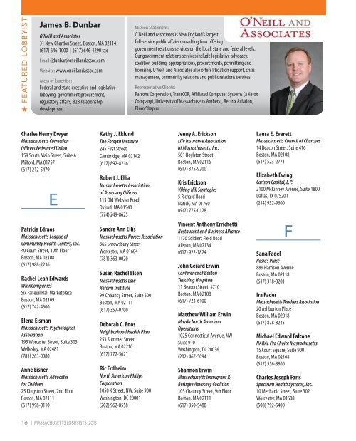 to download a PDF of the 2013 directory. - Massachusetts Lawyers ...