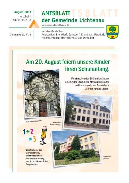 Die Drei Türme – Kirchennachrichten - Gemeinde Lichtenau