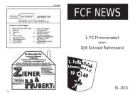 FCF News 01/2013 - 1.FC Frimmersdorf