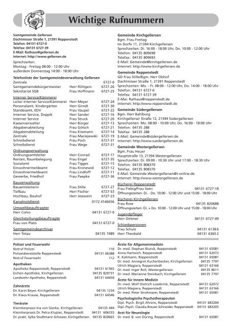 Mitteilungsblatt 08/2008 (pdf 4,08 MB) - Samtgemeinde Gellersen