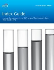 Index Guide - The Yield Book