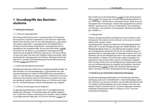 Handbuch Bachelorstudiengang Philosophie C-Ordnung (»Neuer ...