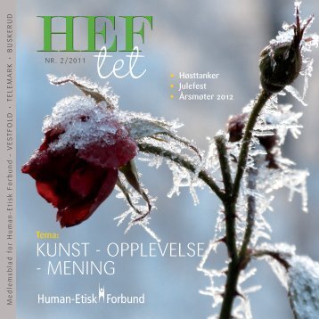 HEFtet 2-2011 - Human-Etisk Forbund