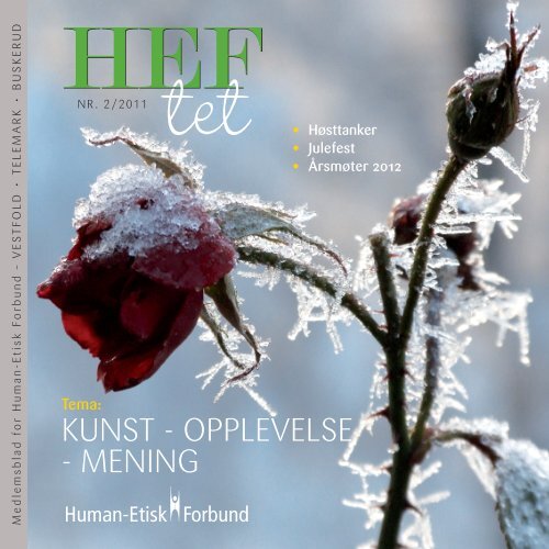 HEFtet 2-2011 - Human-Etisk Forbund