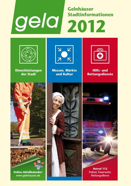 Abfallkalender 2012 Gelnhausen-Süd