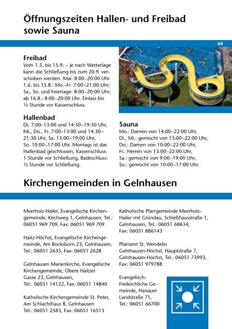 Abfallkalender 2012 Gelnhausen-Süd