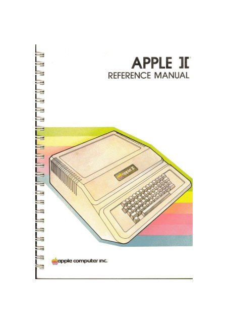 Apple II 英語版マニュアル 「Apple II BASIC PROGRAMMING