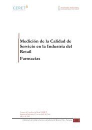 Medición de la Calidad de Servicio en la Industria del Retail - Ceret