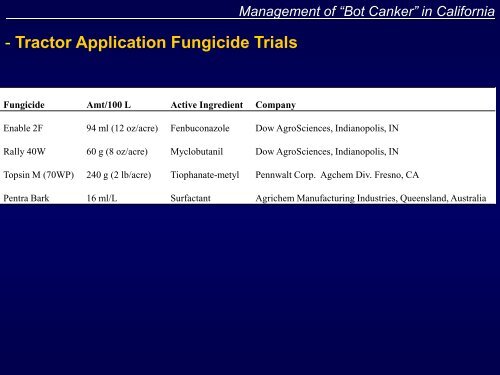 Grapevine Trunk Diseases Department of Plant ... - Lodi Wine