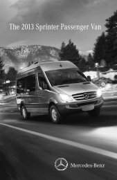 The 2013 Sprinter Passenger Van - TheSprinter.ca