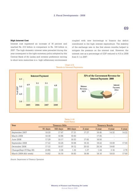 Annual Report 2008 - Ministry of Finance and Planning