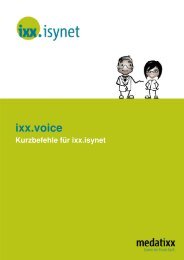 ixx.voice Kurzbefehle für ixx.isynet - HMS