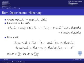 Born-Oppenheimer-NÃ¤herung