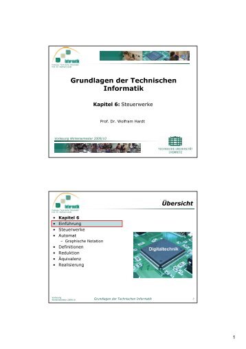 Grundlagen der Technischen Informatik - Professur Technische ...