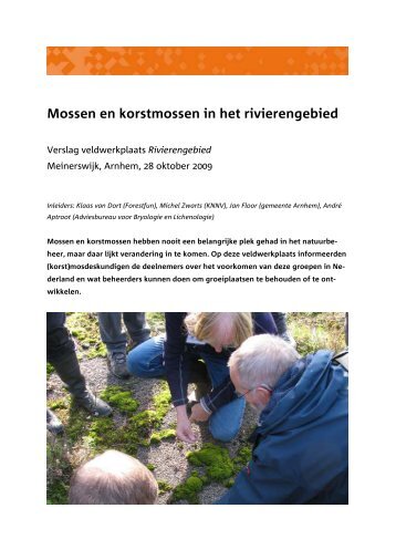 Mossen en korstmossen in het rivierengebied - Wageningen UR E ...