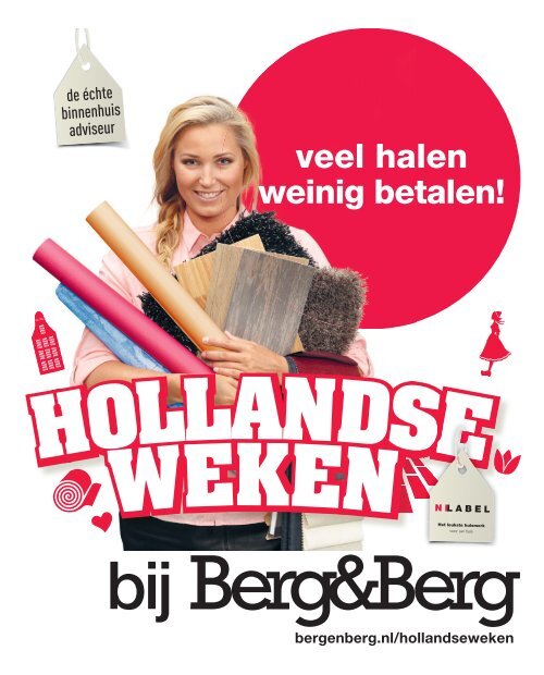 Berg & Berg Hollandse weken folder
