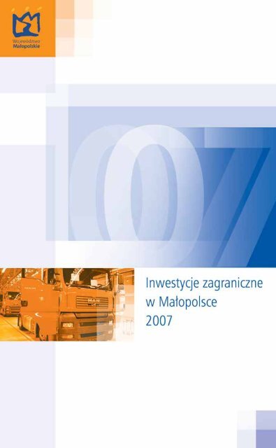 Inwestycje zagraniczne w Małopolsce 2007