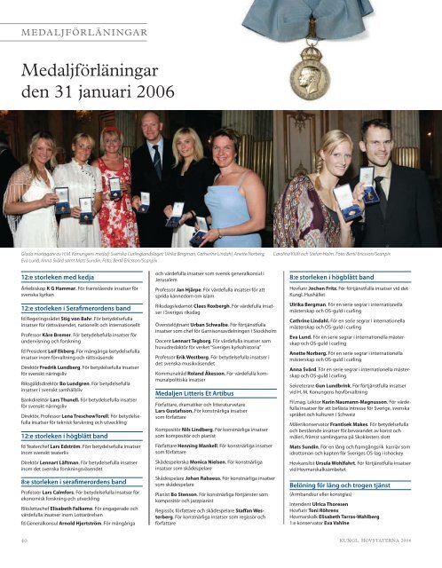 År 2006 - Sveriges Kungahus