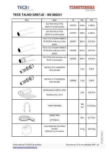 TECE TALNO GRETJE – BS 808241