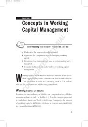 Concepts in Working Capital Management COPYRIGHTED ...