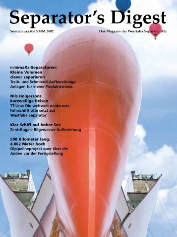 Separator's Digest 2002/3 (Sonderausgabe SMM) - GEA Niro Soavi