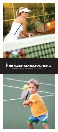 Introducing the John Austin Center for Tennis - Fairmont Scottsdale