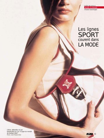 Chanel, Dior, Vuitton, etc... - Magazine Sports et Loisirs