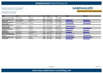 Kunstdarmhersteller - Nabenhauer Infoprodukte