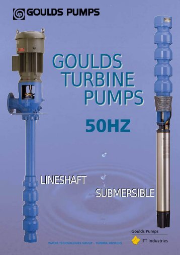 GOULDS TURBINE PUMPS - Unistream.com.sg