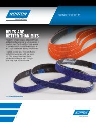 Portable File Belts - Norton