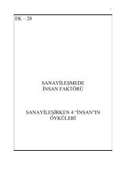 EK â 28 SANAYÄ°LEÅMEDE Ä°NSAN FAKTÃRÃ ... - Kemalizm 1938