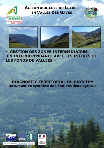 Diagnostic territorial du Pays Toy â Etat des lieux agricole