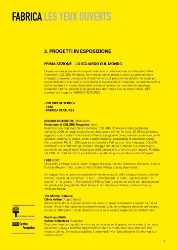 FABRICA LES YEUX OUVERTS
