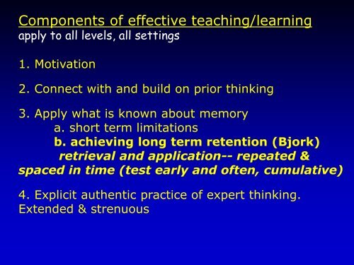 Dr. Carl Wieman's PowerPoint Slides - Teaching & Learning ...