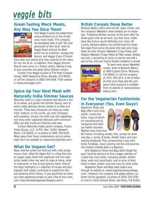 Vegan Thickeners - The Vegetarian Resource Group