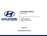 Hyundai Vehicle Purchase Program