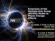 Extension of the Multiple-Size Group (MUSIG) Model to ... - Th. Frank