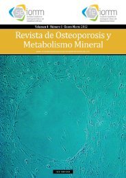 NÂº 1 EspaÃ±ol - Revista de Osteoporosis y Metabolismo Mineral