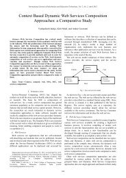 Context Based Dynamic Web Services Composition Approaches - ijiet