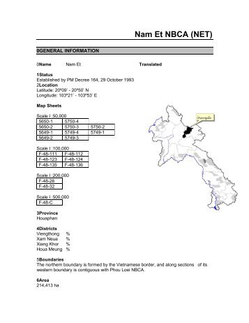 Nam Et NBCA (NET)