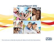 Annual Report 2012 - Atlanta Postal Credit Union