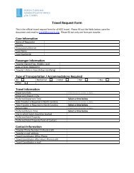 AOC Travel Request Form