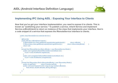 The AndroidManifest.xml File - ìëë¡ì´ë ê¸°ì  ì»¤ë®¤ëí° : Korea ...